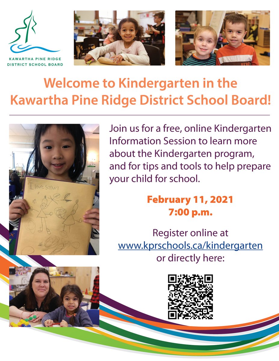 kprschools's tweet image. There's still time to register for our free Kindergarten Information Session Thursday night, to learn more about the Kindergarten program, and for tips and tools to help prepare your child for school. kprschools.ca/kindergarten #kindergarten #WeAreKPR