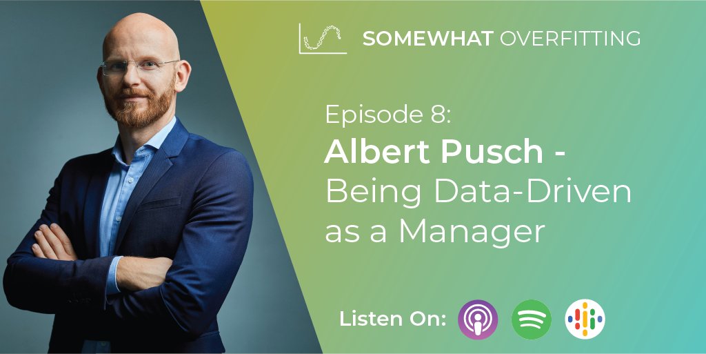 SOverfitting's tweet image. In his managing role @albertpusch is not only trying to make his team data-driven, he also mainly uses a tool most likely everyone used before: Microsoft Excel.

Listen to our conversation here: bit.ly/3a3PByK

#excel #dataanalyst #datascience