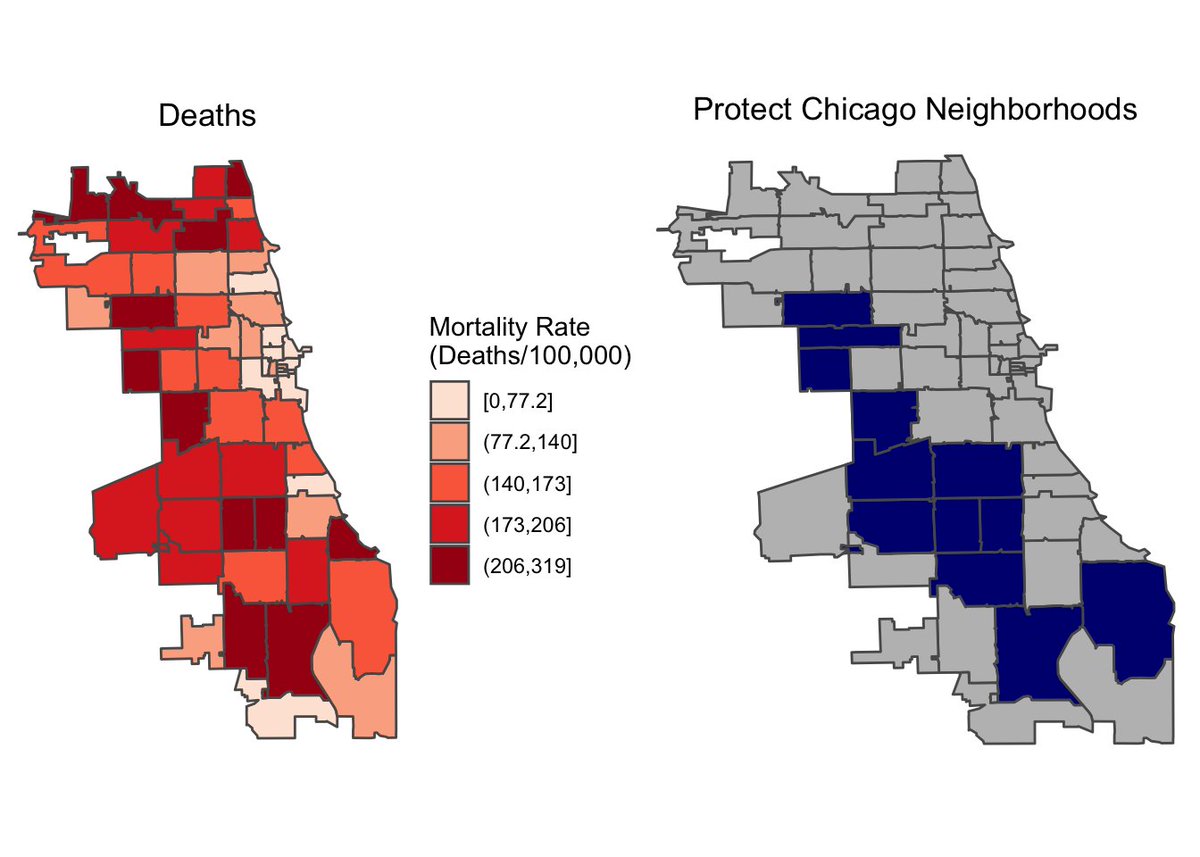 The  @chicagosmayor  @ChiPublicHealth Protect Chicago Plus Plan is targeting the right neighborhoods