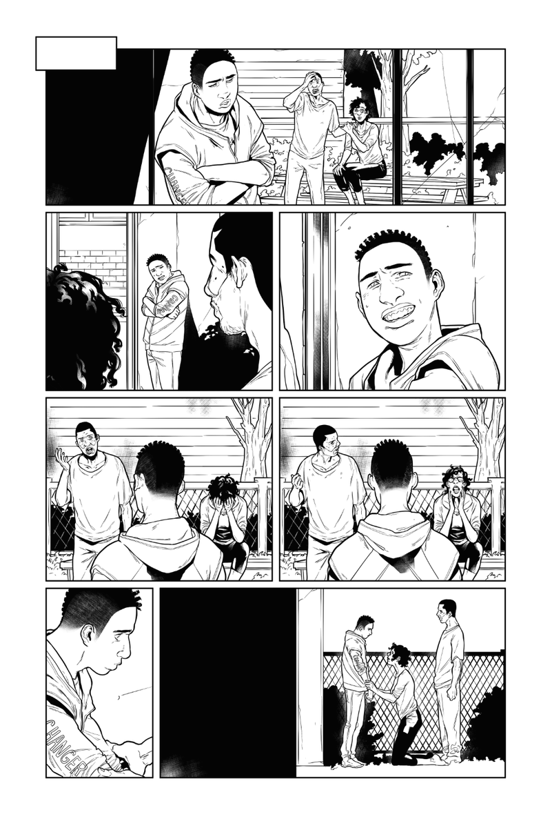 A couple of pages dedicated to Olivia's (Quin's mom) expressions, because she's great.