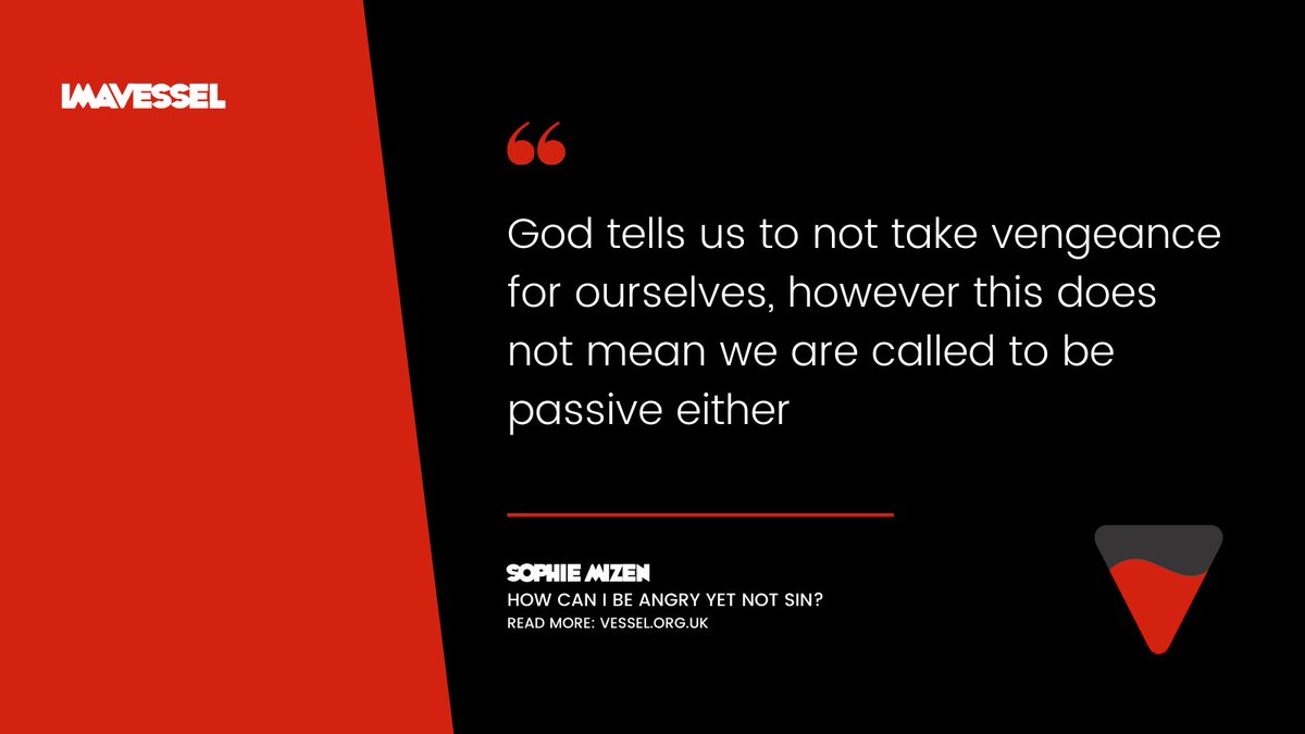 imavesseluk's tweet photo. “God tells us to not take vengeance for ourselves, however this does not mean we are called to be passive either” - @sophiemizen 🤍📝

How can I be angry yet not sin: https://t.co/Pzi93I2S88 https://t.co/aQxo8dQlHM