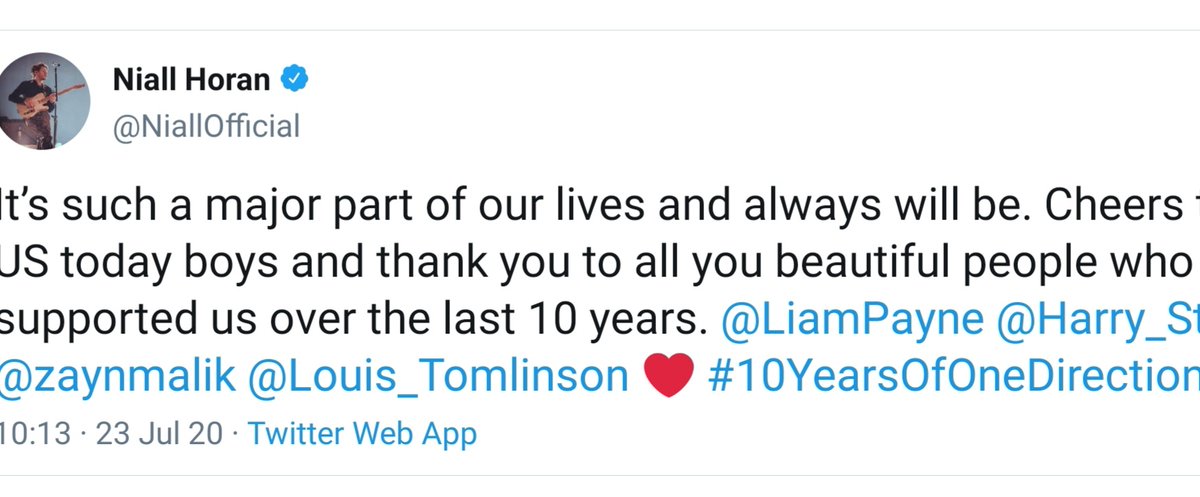 JULY 231D Anniversary WeekThe boys re following Z on Twitter (even Harold) The boys tagging Z on their posting snaps with Z too ( even Harold)