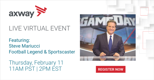 apiglass's tweet photo. - @Axway Presents @SteveMariucci Football Legend &amp; Sportscaster https://t.co/5dnXrtIOXB https://t.co/QZKipVlmHv