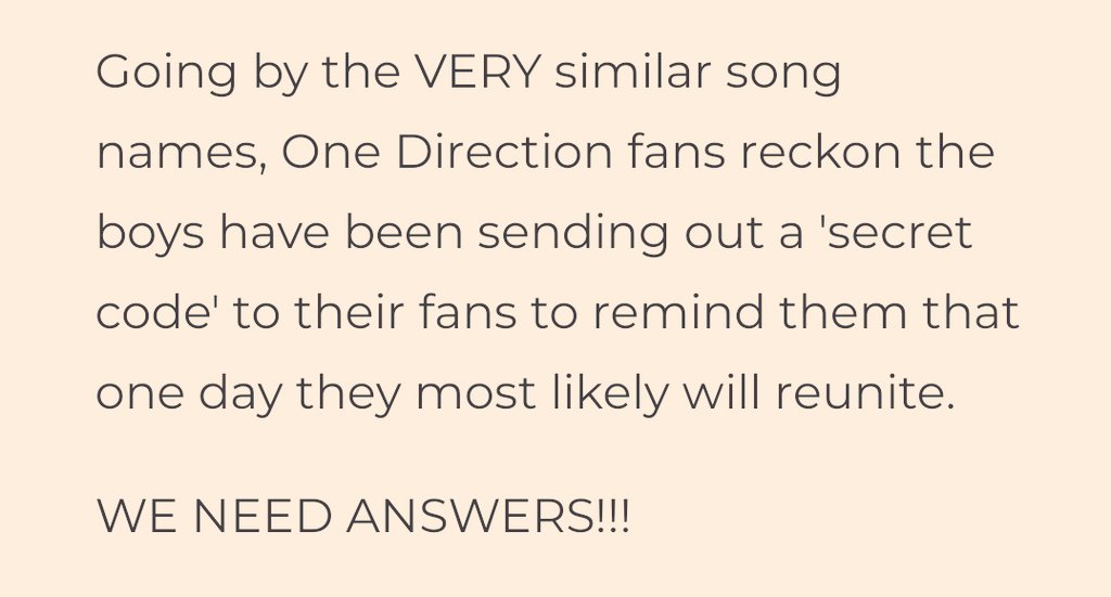 there's a theory about how solos song titles are related with 1Dsongs ALL of them have at least 1 song.LiamDrag Me Down Strip That DownNiallYou and IYou and MeHarryHey Angel Only Angel LouisBack for YouBack to YouZaynI WouldLike I would