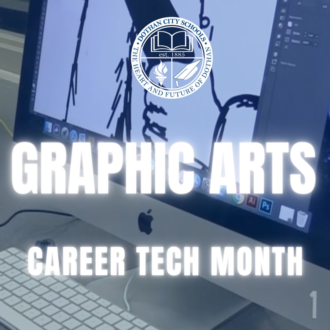 Today's Career Tech Feature is Dothan Technology Center's Graphic Arts Program

Career Tech Month: Graphic Arts youtu.be/tRDZdcfMRRQ via <a href="/YouTube/">YouTube</a> 

#DothanCitySchools #DothanCityProud #LoveDothan #LoveDothanCitySchools #CTEMonth