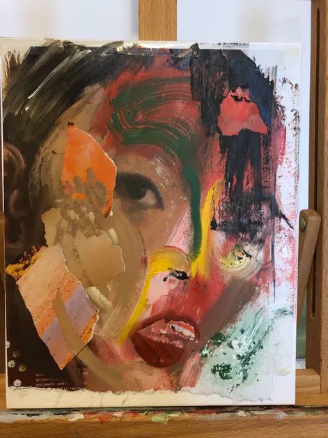 RealRobinLee's tweet image. This week on my online ‘Exploring Current Trends in Portraiture’ course for @ArtAcademy we looked at Borremans, Rauch and Ghenie. Here are some of the students responses. #onlineartclasses #artsy #artclasseslondon #europeanart #surrealism