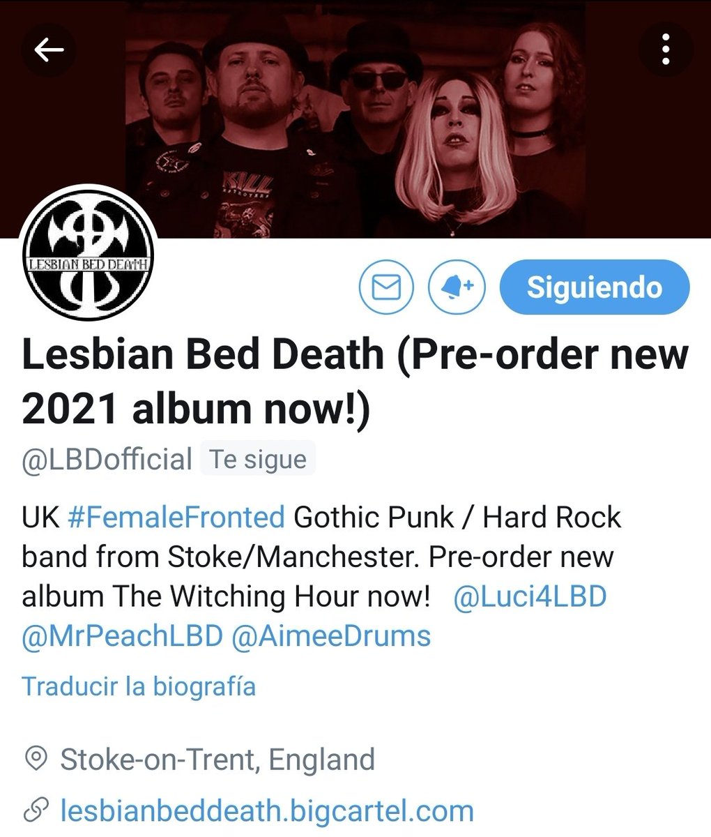 GuillermoMarto1's tweet image. La alegría del día me la ha dado, hace nada, @LBDofficial , que ha comenzado a seguirme 🤘🤘🤘