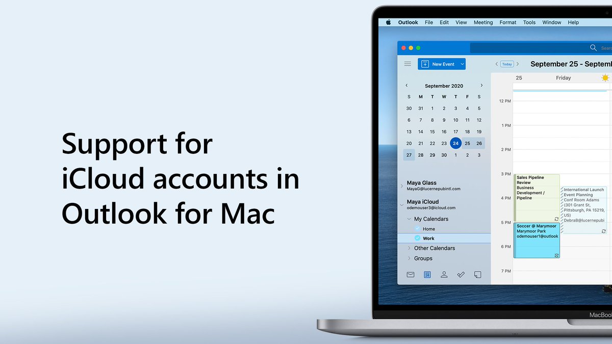 microsoft outlook mac support