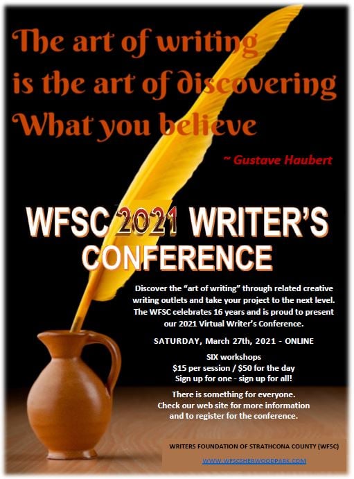 #writers #authors - Registration is open to attend and promote your books for the WFSC Conference 27th March. wfscsherwoodpark.com/annual-writers…