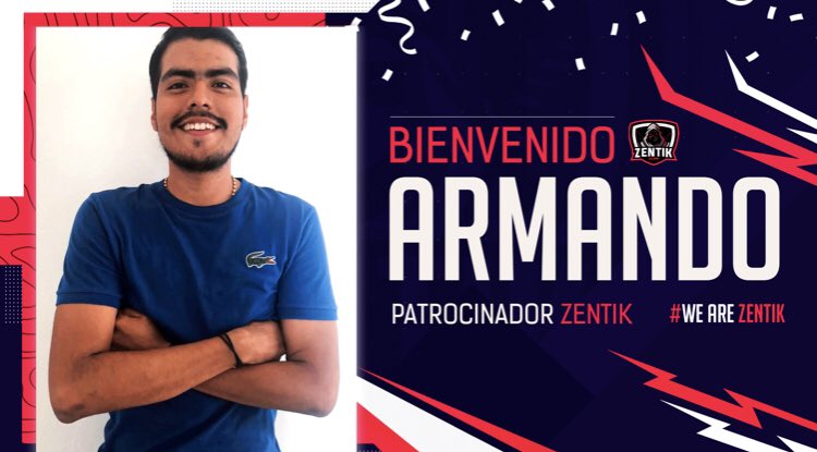 zentikclan's tweet photo. Este día se incorpora al proyecto una persona que comparte nuestras ideas y confía plenamente en nosotros para ser uno de los mejores equipos en FIFA. Bienvenido @Chentespace #WeAreZentik https://t.co/mhu94NbkmV