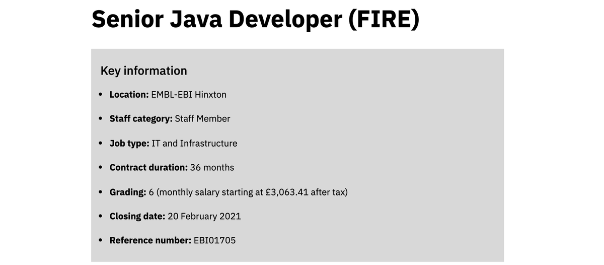 EMBLEBIjobs's tweet photo. Senior #JavaDeveloper to join the @uk_biobank EMBLEM project & support with the containerisation and deployment of a locally developed software-defined storage system #kubernetes #scrum #python #sprinboot #git #saltstack #sql #devjobs https://t.co/mVuhzS3mGm https://t.co/c3jDGgNtnl