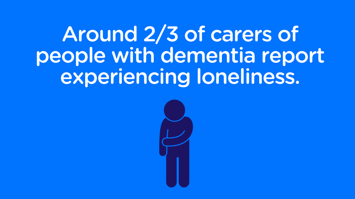 Being a Dementia Friend means being there for everyone affected by dementia. Those caring for people living with dementia may experience loneliness due to increased social isolation and stress. A quick call or text letting someone know you’re there for them can go a long way.