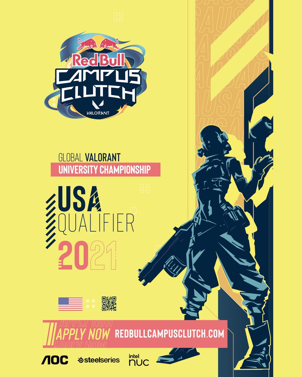 Red Bull Gaming A Twitteren Sign Ups For Red Bull Campus Clutch Usa Qualifiers Are Open Join The Biggest Global Collegiate Valorantesports Tournament With 100 Qualifiers Around The U S To Decide Who Represents