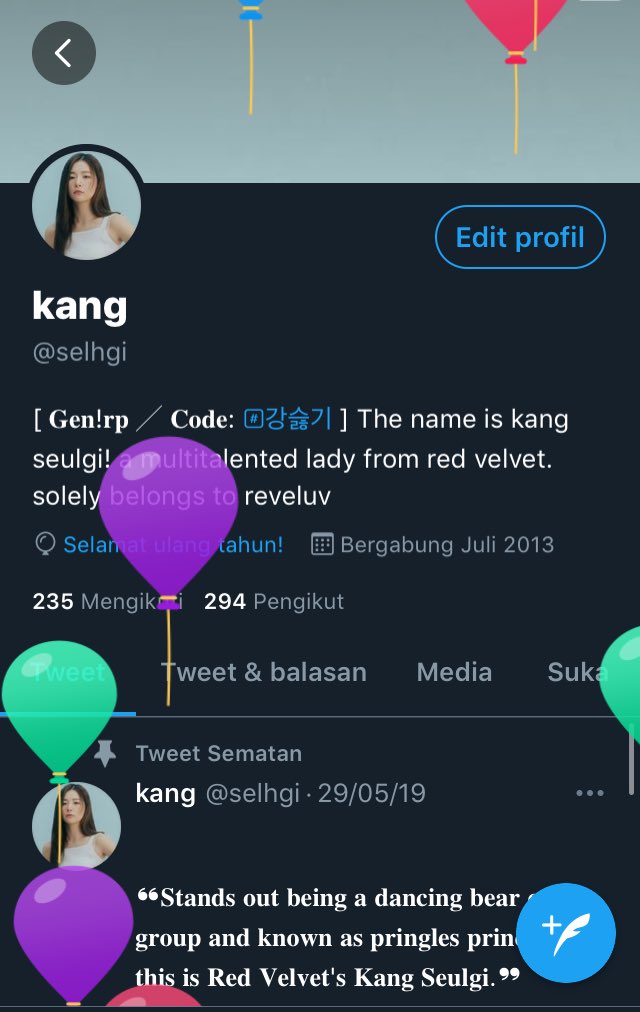 selhgi's tweet photo. Idiw ada balon https://t.co/eyN95ZNPjF