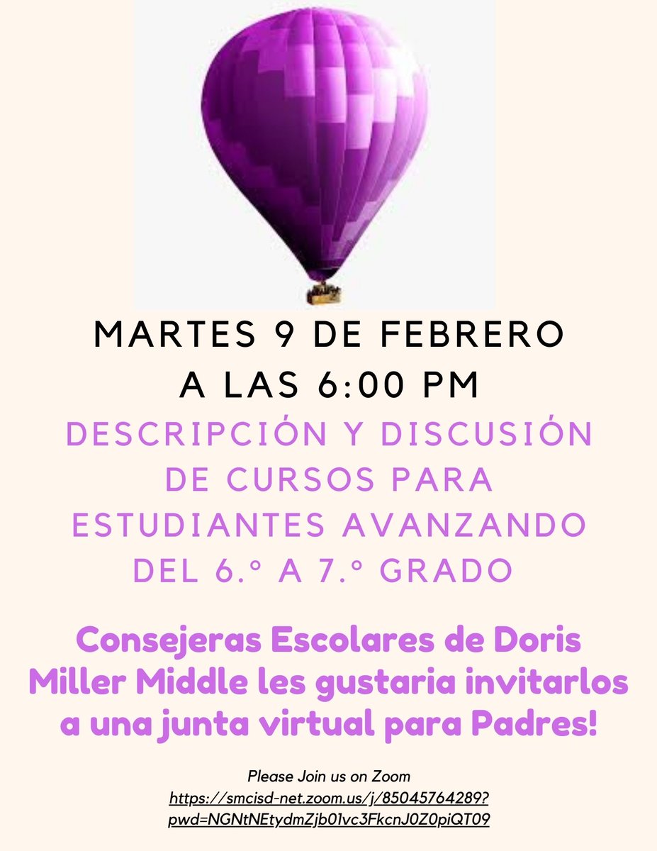 MillerCounselo1's tweet photo. Attention ALL 6th graders and parents/guardians: We will be hosting a Virtual Course Selection Information Session via Zoom on 7th grade courses tonight at 6:00 PM. Please join us for our discussion on next year courses! https://t.co/SbTgkhzpBz