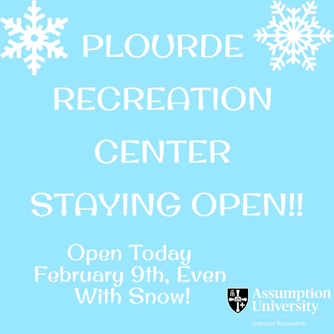 OPEN TODAY! Plourde will be staying open today! Reserve your spot through IMLeagues.com and head on down! What else you got going on?