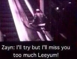 remember ...when Zayn flipped off a bunch of paparazzi bc they pushed Niall and he fell ?!...when Z said he was gonna miss Liam SO much?!...when Z defended Harry bc an interviewer called him womanizer?!...when Z tried to corral Louis bc he thought he could fell ?! His Boys