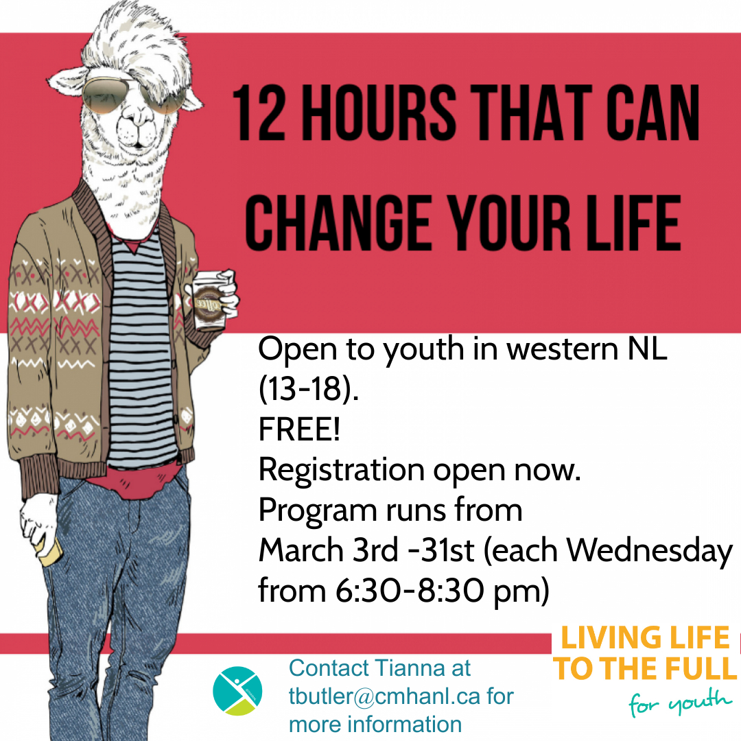 LLTTF for youth registration launched. Open to youth in western NL (ages 13-18). Click on the link to register. Contact us for more information! us02web.zoom.us/meeting/regist…