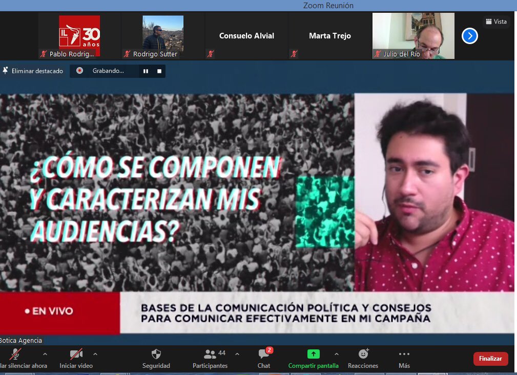 Talleres sobre gasto, propaganda, campañas, marketing político y redes sociales junto a <a href="/consueloalvial/">Consuelo Alvial</a> <a href="/mpablor/">Pablo Rodríguez N.</a> y <a href="/gonzalezcarcey/">Pablo González Carcey</a>. Muchas gracias a los cientos de candidatos y candidatas de <a href="/RNchile/">Renovación Nacional 🇨🇱</a> que han participado en estas semanas!
