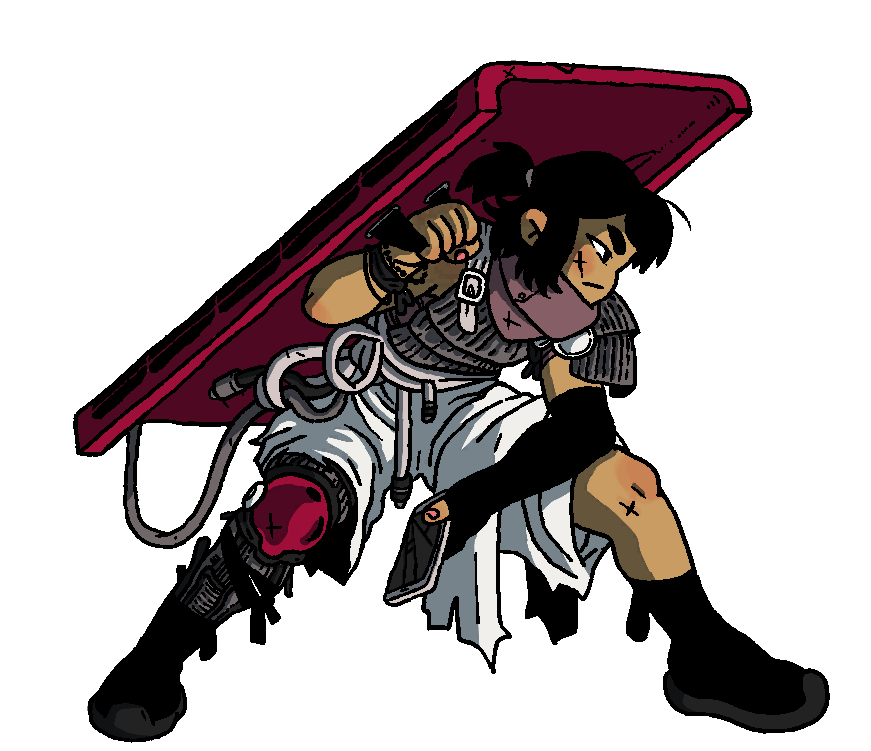 BONUS: Here's Keiban's in four poses in four of the many colour palettes available in-game.