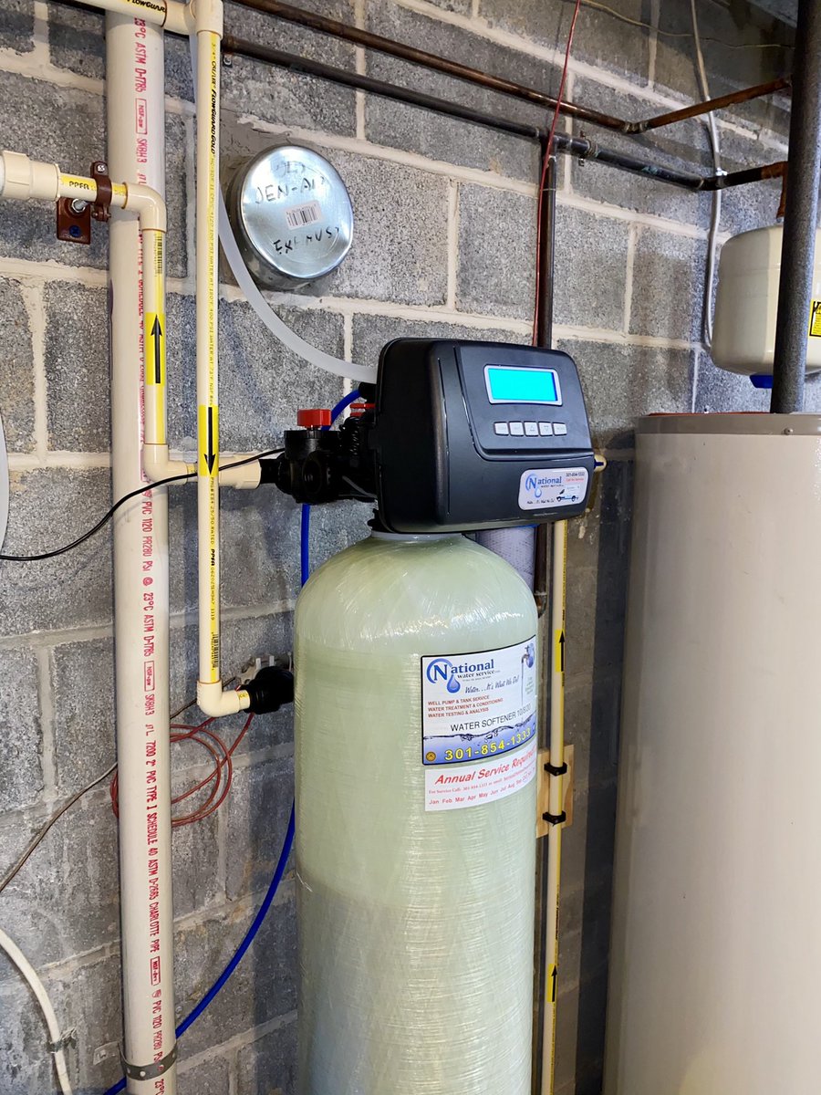 N_W_S_C's tweet photo. We installed a #SolutionFeeder Pump with a mixing #tank and #staticmixer for pH and #corrosioncontrol, a water softener for hard water, 10 inch easy to use #sedimentfilter, a #Spruce for #Radon in water Remediation for a happy customer is Ellicott City, Maryland! #water #dmv https://t.co/eeJZmOYEWR