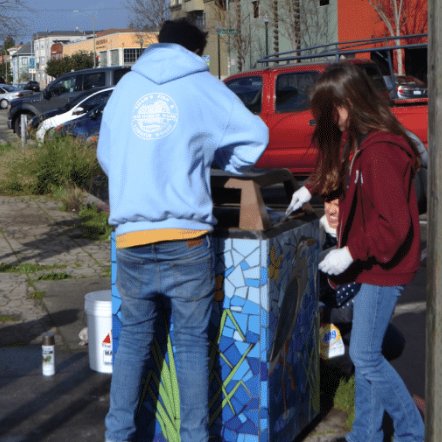 Family Friendly OAK (@familyoakland) on Twitter photo Make <a href="/Oakland/">City of Oakland</a> a little better - Simple instructions to clean a mosaic trash can and brighten a corner!
<a href="/KeepOaklandBeau/">KeepOaklandBeautiful</a> <a href="/kabtweet/">Keep America Beautiful®</a> <a href="/oaklandprf/">Oakland Parks and Recreation Foundation</a> #Oaktownproud #volunteeroakland
Instructions: bit.ly/cleanmosaics Make <a href="/Oakland/">City of Oakland</a> a little better - Simple instructions to clean a mosaic trash can and brighten a corner!
<a href="/KeepOaklandBeau/">KeepOaklandBeautiful</a> <a href="/kabtweet/">Keep America Beautiful®</a> <a href="/oaklandprf/">Oakland Parks and Recreation Foundation</a> #Oaktownproud #volunteeroakland
Instructions: bit.ly/cleanmosaics
