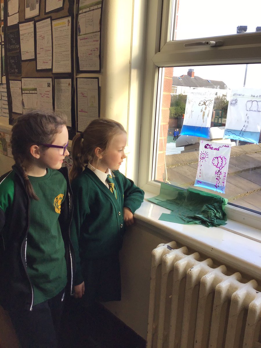 sjvblackpool's tweet photo. In Year 4, we have been learning about evaporation and condensation. Here are some examples of today’s experiment, we can’t wait to see the work from the children at home too! #SJVClass4T #SJVScience https://t.co/bOp2l9iVlT