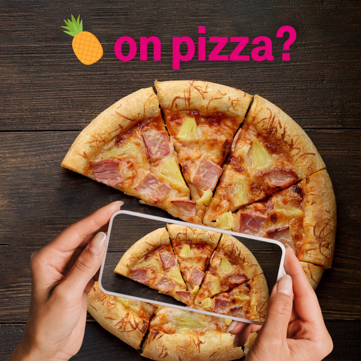 Sprint Complete doesn't protect you from culinary perils. But it does protect your customers' phones from damage. Enjoy National Pizza Day with peace of mind…and even pineapple! 🍕🍍