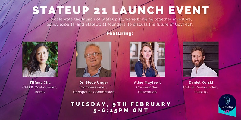 Great #StateUp21 launch event on how to develop adaptive public sectors & societies! @StateUpHQ