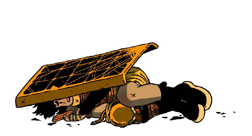 BONUS: Here's Keiban's in four poses in four of the many colour palettes available in-game.