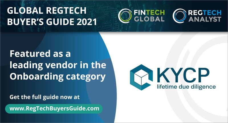 KYCPortal's tweet image. The Global RegTech Buyer’s Guide by @Fintech_Global has just been released and we are proud to be part of this great project with KYC Portal! 

#RegTechBuyersGuide #kycportal #casestudy #insightarticle #leadingvendor #regtech #onboarding