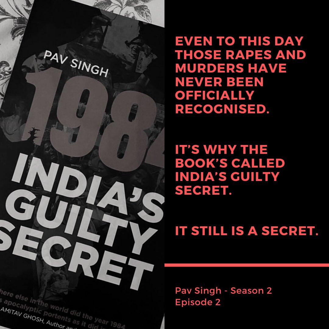 ChatsSamosa's tweet photo. Episode 2 is a must watch w/ @PavSingh84 a great introduction to the Sikh Genocide and subsequent government cover up. 

We even touch on how the #farmersprotest ,1984 &amp; #partition are all connected. 

#neverforget1984 https://t.co/aTsPloYQLv