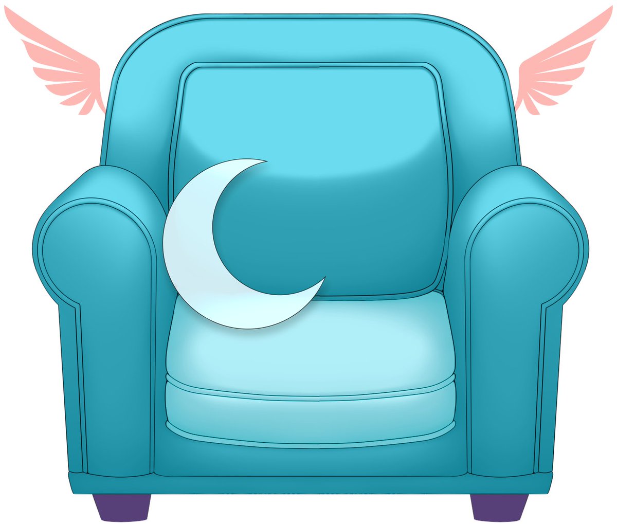 Another couch, another kitty! This one is for  @KiboVT, one hell of a majestic kitten.