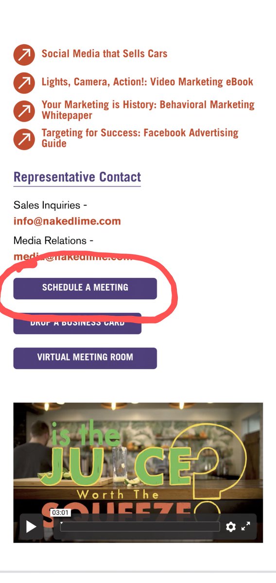 JohnWSamuelson's tweet photo. Curious what everyone is so excited about and how we can upgrade your digital marketing? Head over to our booth: https://t.co/jHJayaBewX 

Click "Schedule A Meeting"

#NADASHOW https://t.co/QpI7cUhc9R