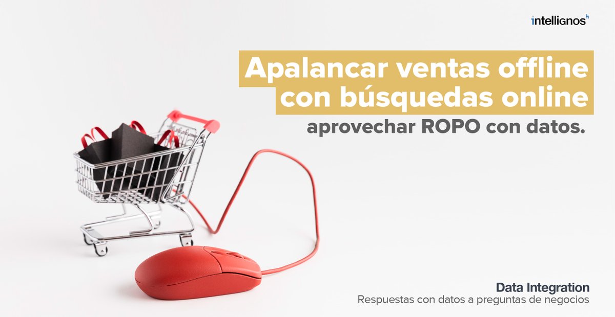 Apalancar ventas offline con búsquedas online: aprovechar ROPO con datos.
#DataDriven #CulturaDriven #BigData #DataViz
lnkd.in/d-7v6-c