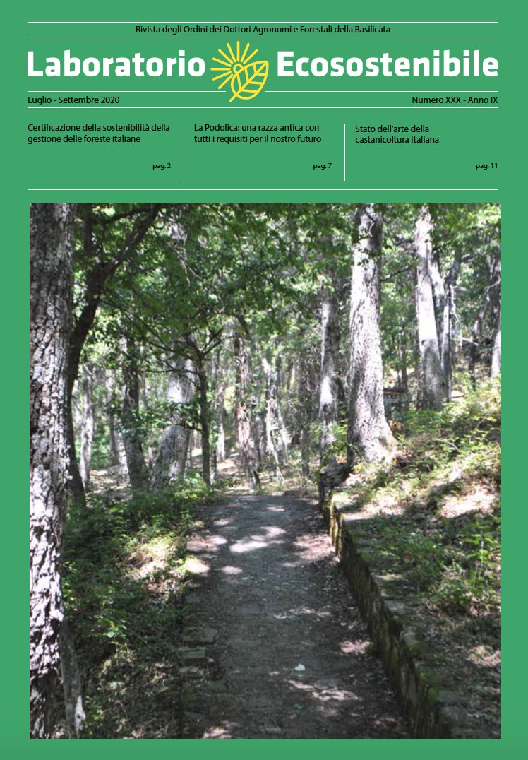 Splendida copertina del numero 30 della Rivista Laboratorio Ecosostenibile - agronomiforestalipotenza.it agronomimatera.com <a href="/_conaf/">@CONAF</a> <a href="/CarmineCoccaMT/">Carmine Cocca</a> <a href="/agroforpz/">agronomiforestalipz</a> <a href="/AFMatera/">AgronomiForestaliMT</a>