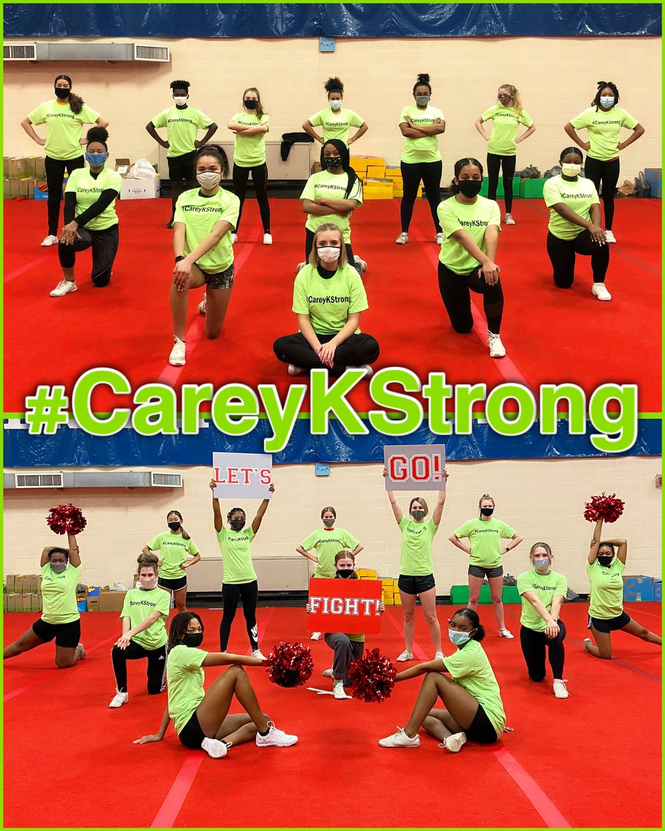 The Birds are BACK! 😍 AHS cheer is kicking off another competitive season with Carey K. strength! 💪 Carey’s journey is a remarkable story of FAITH and resilience! We send our love and continued prayers to our very own Keay family. We’re cheering for YOU! Keep Fighting! 💚💚💚