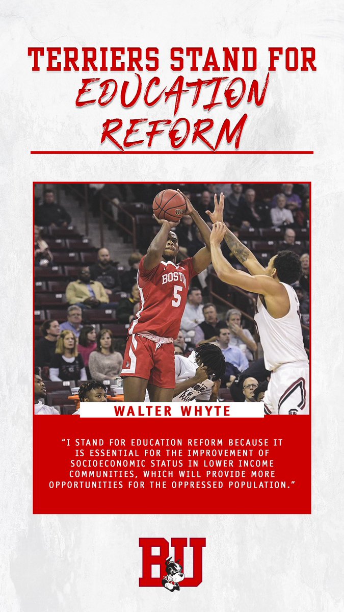 SAACBU's tweet photo. Anti-racism is a consistent and conscious form of action against systemic racism. Our student-athletes stand for many things in order to take action and confront acts of discrimination. #GoBU #PLSAAC #BlackHistoryMonth https://t.co/1tcRS2A8iY