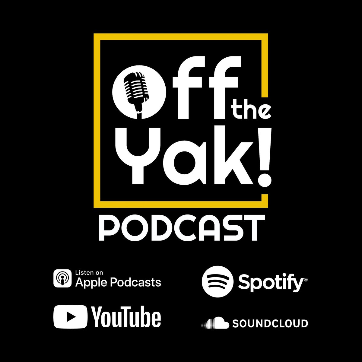 OffTheYakPod's tweet photo. Due to technical difficulties, there will be no episode this week. But we'll be back this coming Saturday.

In the meantime, don't forget to check out the latest episode. Which can be found on Soundcloud, Spotify, YouTube &amp; Apple Podcasts.

#OffTheYak #NewJersey #NJ #Podcast https://t.co/OREcDits6C