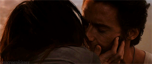 Hugh Jackman getting the girl back right around the end