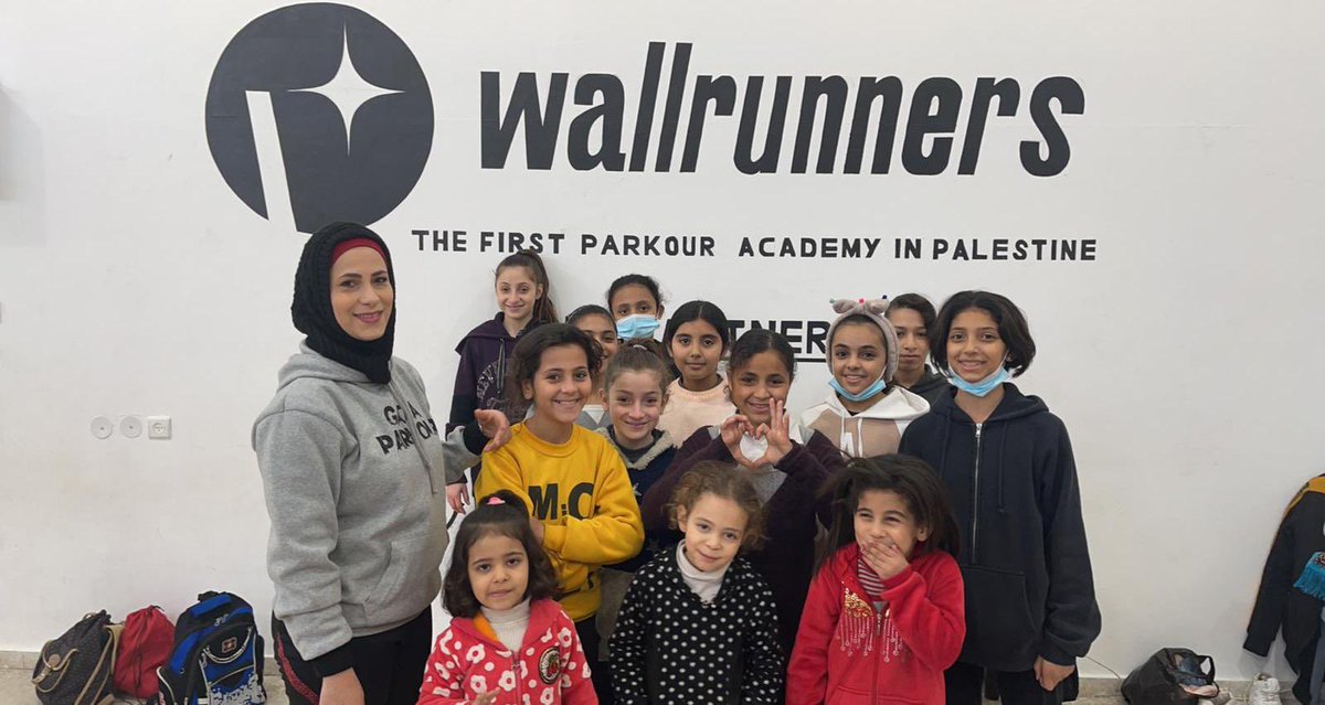 wallrunnerz's tweet image. On Thursdays our very own Wallrunner Manal teaches classes for girls, a couple weeks after opening all of her sessions are full! Help us open more classes for girls in Gaza, Kashmir and Kenya. Link: fundraise.wallrunners.org

#parkour #pkfr #supportnonprofit