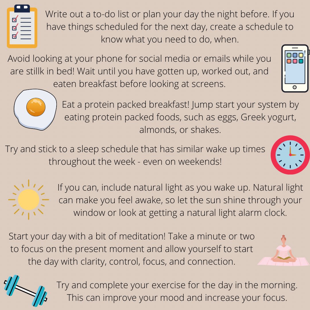 Need some tips for a more productive morning? #morningmotivation #Productivity