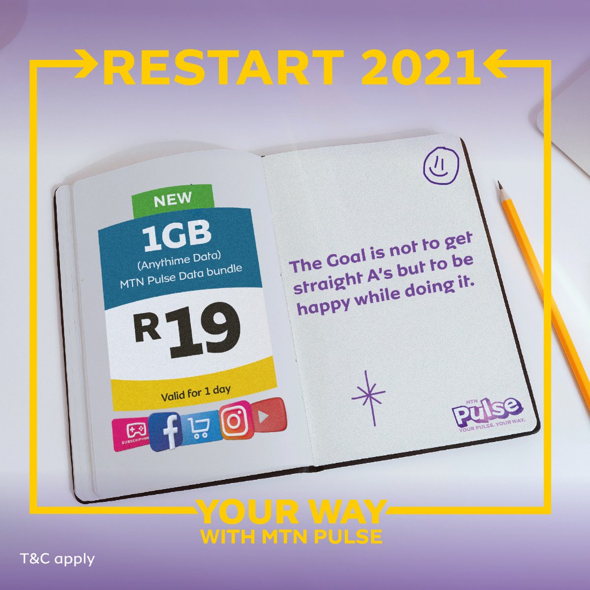 NeliSosibo's tweet photo. Get the best discounted offers by simply dialing *411# and #Restart2021 💃🏽with @MTNza whilst staying connected. Your Pulse. Your Way. 💛 https://t.co/yfnpk2dnhX