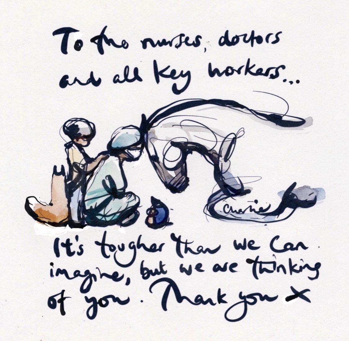 Dame Alwen Williams (@a_williamsnhs) on Twitter photo Thanking all staff <a href="/NHSBartsHealth/">Barts Health</a> for your commitment & kindness to patients, families & each other. It’s tougher than we could imagine but I see such compassion every day which will help us get through these difficult times & shape our future #WeBelong <a href="/charliemackesy/">charlie mackesy</a> 🙏🌈 Thanking all staff <a href="/NHSBartsHealth/">Barts Health</a> for your commitment & kindness to patients, families & each other. It’s tougher than we could imagine but I see such compassion every day which will help us get through these difficult times & shape our future #WeBelong <a href="/charliemackesy/">charlie mackesy</a> 🙏🌈
