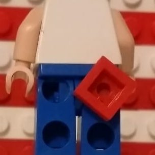 Born In The U.S.A. (1984) - Bruce Springsteen Lego by the fella:  https://flickr.com/photos/franklego/ #Lego