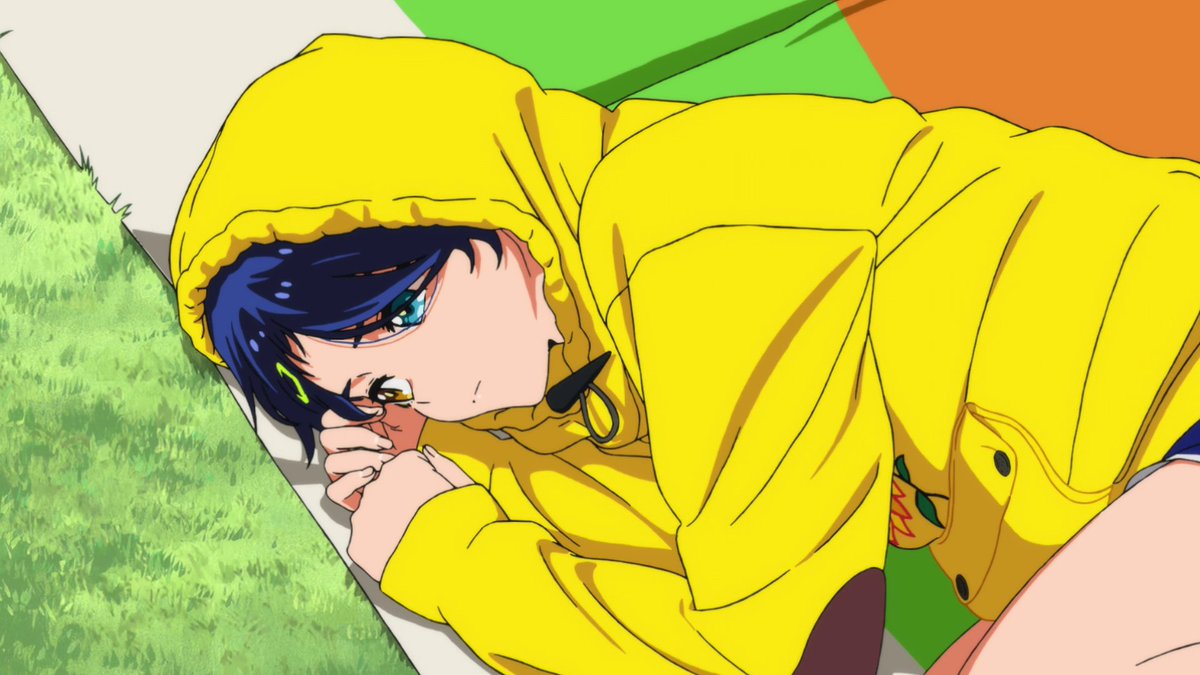 Ai's small head turn as Rika is talking about why they should even bother gathering the eggs is really nice. It shows how Ai has been avoiding these types of conversations, turning away from some of the cold facts that Rika was saying that she doesn't want to acknowledge.