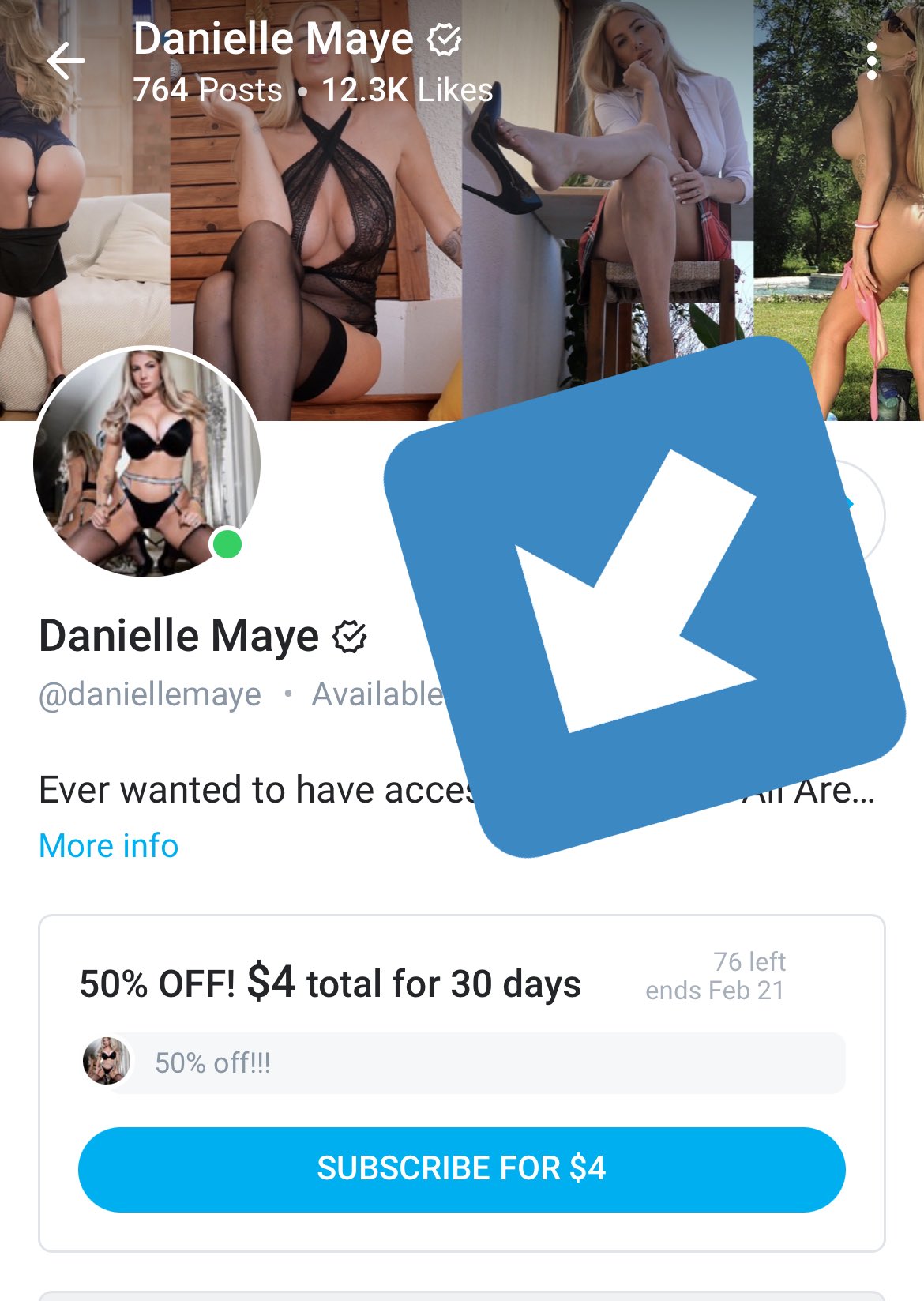 Danielle maye twitter