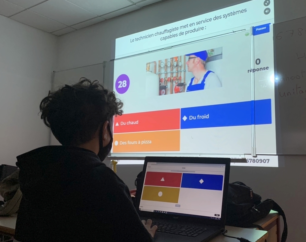 Les 1ers élèves de <a href="/acnancymetz/">Académie de Nancy-Metz</a> en <a href="/regiongrandest/">Région Grand Est</a> ont testé notre kahoot urlr.me/DGt19 afin de découvrir 5 domaines de métiers sous tension, et se préparer  à Live Campus Industrie urlr.me/H8PtL 
#voiepro #CampusDesMetiers