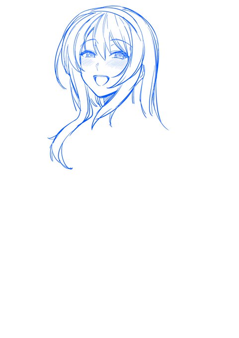 表情を修正する…大分よくなっているはず! 