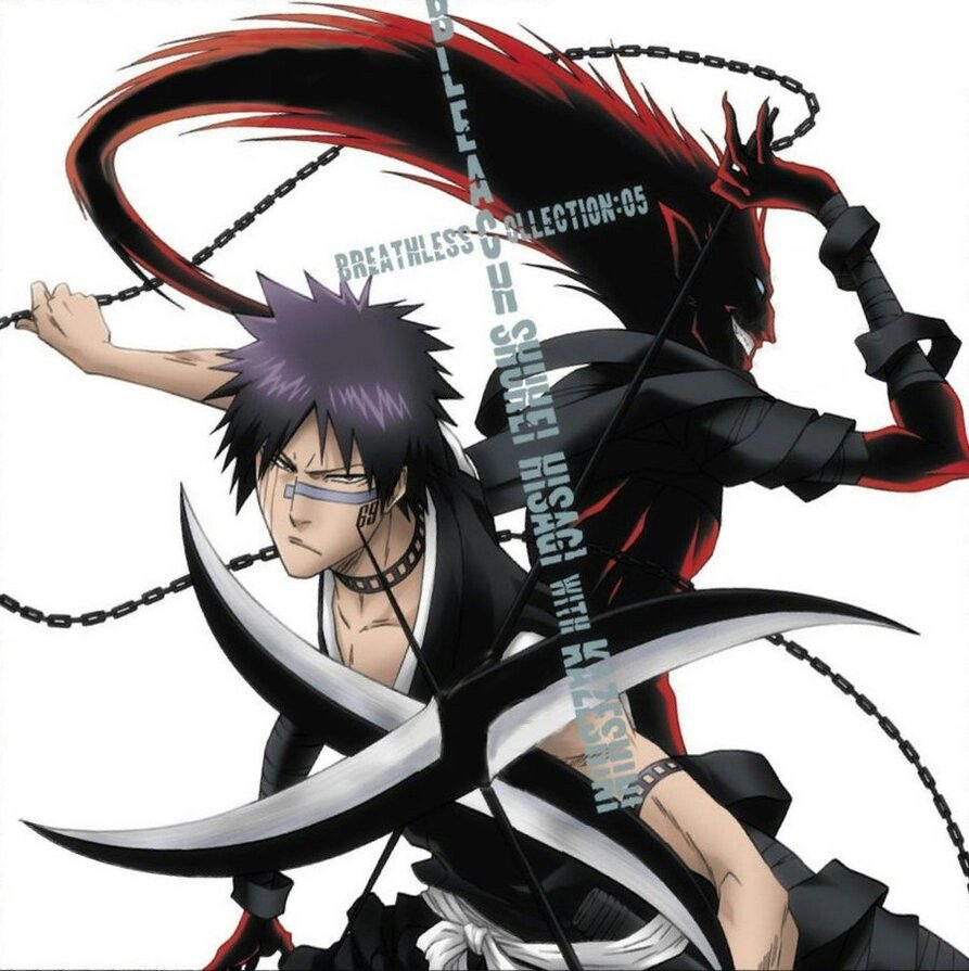 Et c’est pour cette raison que l’on remarque un tel contraste entre la personnalité d’hisagi et son Zanpakuto. Car bien que le Zanpakuto reflète en partie l’âme du porteur à l’origine Hisagi est comme son Zanpakuto au fond